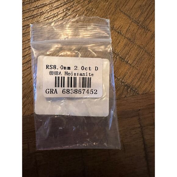 2 Carat Floral Moissanite Ring - Picture 6 of 12